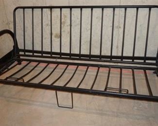 Black Metal Futon
