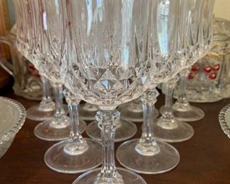 Cristal D'Arques longchamp Wine Glasses