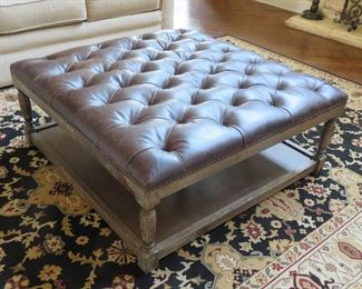 Coffee table ottoman