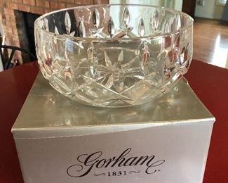 Gorham crystal bowl
