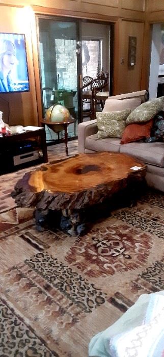 Gorgeous 60s Live Edge coffee table