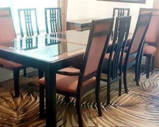 Vintage Stanley dinning room table and chairs