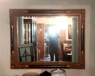 Vintage large mirror