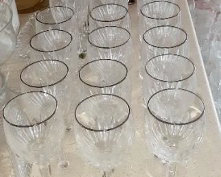 Vintage crystal glasses set (Waterford)