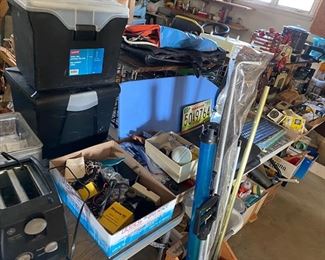 garage items and household