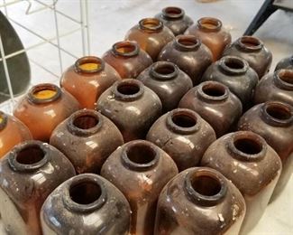 A large lot of snuff bottles,  make great vases