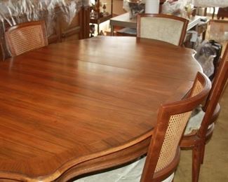 Baker French style Dining table w/8 chairs Asking $1250.