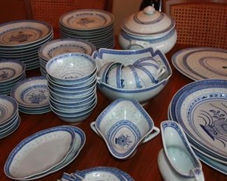 Large set of Chinese porcelain China 162 pc. - $595