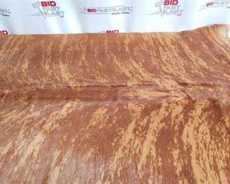 15: 	

NEW Large Brazilian Brindle hair on cowhide rug. Measures approximately 38-46 square feet.
Large Brazilian Brindle hair on cowhide rug. Measures approximately 38-46 square feet.or  61"×80"