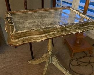 Antique side table 
