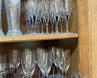 Hugh end glass ware 
Bar ware 