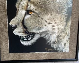 Signed wildlife art 