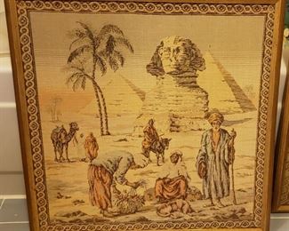 tapestry framed