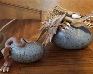 Dragon and egg
