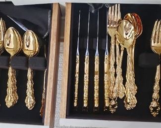 goldplate flatware set