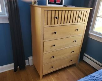 Youth Bedroom Furniture- Five Drawer dresser