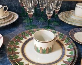 Mottahedeh dinnerware place setting