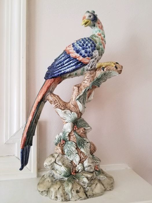 Mottahedeh Bird Figurine - Williamsburg Brighton Pavillion