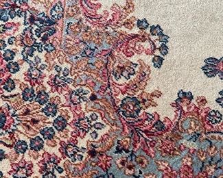 Closeup of rug border