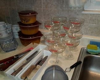 Margarita glasses