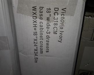 Brand new kitchen cabinets