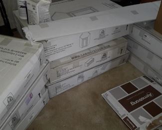 Brand new kitchen cabinets and flooring