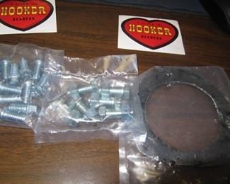 4901HKR 4901-3HKR1 and 4 HKR Hooker Headers Bolts - 6 Bolts and Nuts for the Exhaust 12 Bolts for the Head