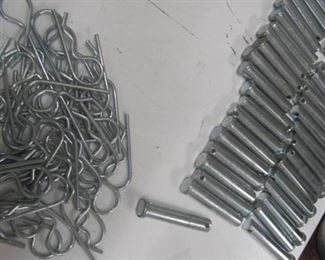 NEW Lot of (45) Clevis Pin's w/ Hitch Pin Clip's ~ 1/2 inch  X 2" length