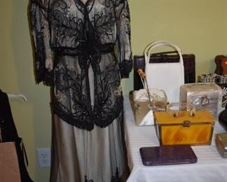 Gorgeous Antique Dress. This Manequin is not for sale, only the Dress