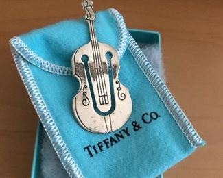 Tiffany &Co. cello bookmark .925 sterling