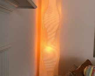 Noguchi style paper floor lamp, large