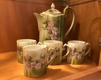 Antique coffee set porcelain