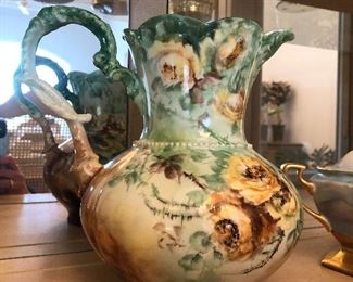 Antique water pitcher
