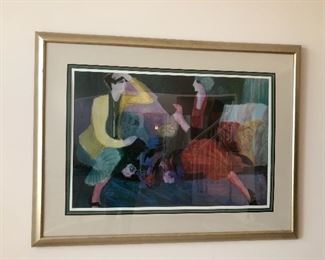 Signed limited edition print Barbara A. Wood