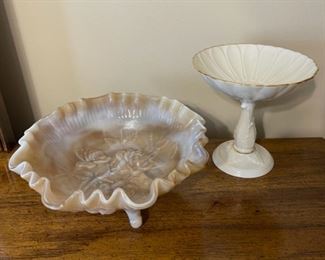 CLEARANCE !  $6.00 NOW, WAS $20.00.................Lenox and Fenton Glassware (R112)