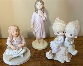 CLEARANCE !  $5.00 NOW, WAS $20.00.................My Dolly by Frances Hook, Kiss Me Good Night by Frances Hook, Love One Another Precious Moments (R109)