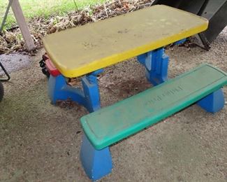 Kids Picnic Table