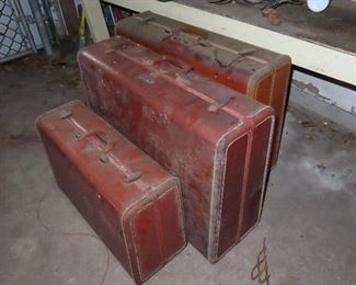 3 Piece Vintage Luggage 