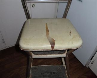 Vintage Kitchen Stool
