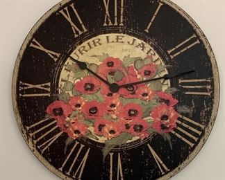 Poppy Clock