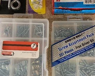 Assorted Nails, etc.