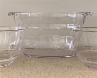 Assorted Plexi Serving Pieces