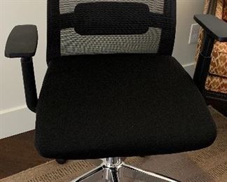 Marrett Black Mesh Office Chair
