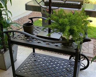 Patio Bar Cart, Pottery Barn Hummingbird Candle Holder