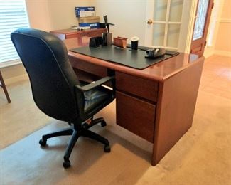 Nice Office Furniture - Desk, Credenza, Hutch, Lateral FIle Cabinet, Chair