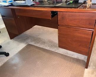 Nice Office Furniture - Desk, Credenza, Hutch, Lateral FIle Cabinet, Chair