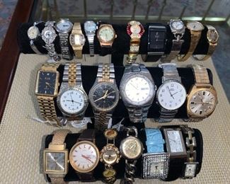 Lovely Array of Costume Jewelry...Watches!