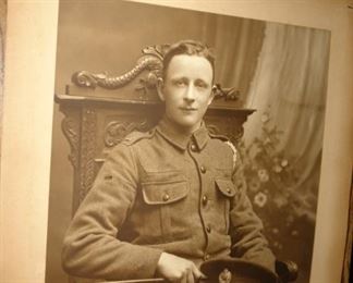 WWI Photo of English Officer 