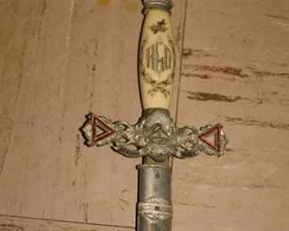 Detail of Templar Sword