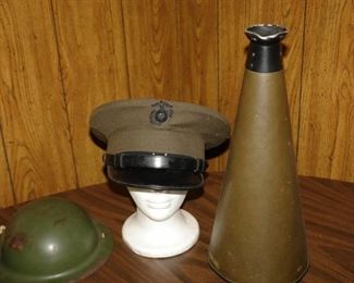 Marine Hat and Army 